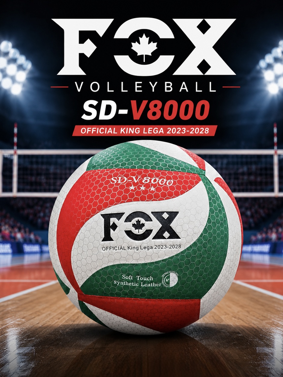 توپ والیبال FOX مدل SD-V8000 | مناسب باشگاه و مسابقه